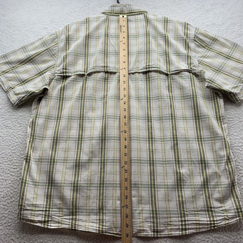 Carhartt Force Button Up Shirt Mens XL X-Large Relaxed Fit Plaid Workwear 101963 - Picture 7 of 15